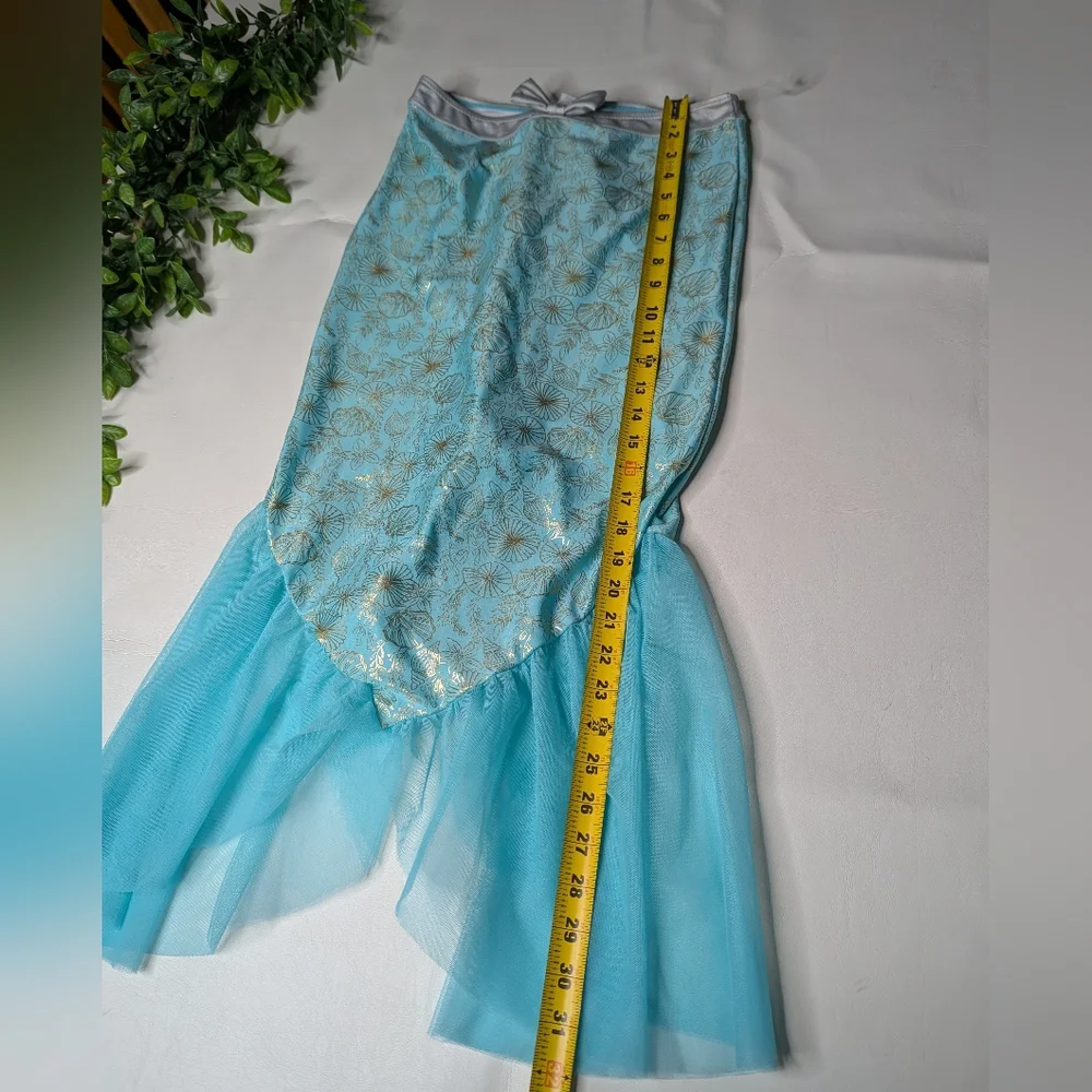 Disney Ariel Little Mermaid Fin Skirt Size XL